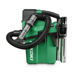 Bezvadu putekļu sūcējs HIKOKI RP18DAW4Z, 18 V, kompakts mitrajiem un sausajiem darbiem, 5.1 L, 28 min akumulatora darbības laiks