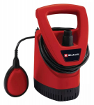 Lietus mucas sūknis, EINHELL, 4170438, 350 W, 4600 l/h, regulējams pludiņ&scaron;