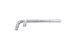 L-kujuline v&otilde;ti, FORSAGE, F-8156380, 380 mm, 3/4", kroomvanadiumteras, ergonoomiline disain