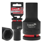 Deep impact socket Tvardy T00213-17 3/4" 17mm CR-MO