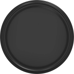 Keermega kaas &Oslash;100, must - 10 tk. BROWIN 136807, 10.4x10.4x1.4 cm, 6 konksu