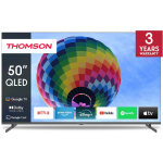 Thomson teler 50QG4S14 55" 4K Ultra HD QLED, DVB-C, DVB-S, DVB-T, Wi-Fi, Bluetooth, Dolby Atmos, Smart TV