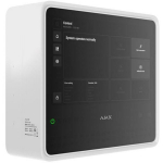 Ajax tulekahjusignalisatsiooni paneel Fire Hub 125732, valge, 0.15 kg