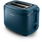 Philips Toaster HD2511/70, 830 W, 220-240 V, 50-60 Hz, 2 viilu, Sinine, Plastik, 0.85 m kaabel, 8 pruunistamisastet