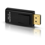 Axagon adapter RVD-HI DP-st HDMI, 1 HDMI v&auml;ljund, 1 DisplayPort sisend, 0.012 kg