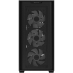 Asus arvutikorpus A21 PLUS TG ARGB BLACK, 220 mm laius, 430 mm s&uuml;gavus, 465 mm k&otilde;rgus, 4x ARGB ventilaatorit, 5 laiendusslotti