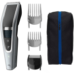 Philips juukse l&otilde;ikur HC5630/15 28 pikkuse seadistust, akutoide 90 min, pestav, ergonoomiline k&auml;epide, must/h&otilde;be