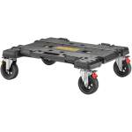 DeWALT Dolly DWST08530-1 200 kg, 30 in, 10 in, 32 in, 6 in rattad, 360&deg; liikumine, 2 k&auml;epidet, &uuml;hilduv TOUGHSYSTEM 2.0