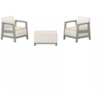 Keter Aia m&ouml;&ouml;bli komplekt Scandi Linea Balcony Set 29214643ECP, 19.10kg, 118.50cm x 78.50cm x 39.50cm, UV vastupidav