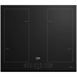 Beko HII64206F2MT Must 58 cm sisseehitatud induktsioonipliit, 4 tsooni, 2000 W, 2300 W, taimer, laste lukustus