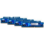 G.Skill m&auml;lu moodul F3-1600C9Q-32GXM, 32GB, 1600MHz, 9, 1.5V, kahekordne kanal, jahutus