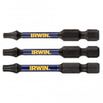 Irwin Impact Pro kruvikeeraja Torx otsikute komplekt IW6061608, 57mm, T15, T20, T25, 0,03kg, kvaliteetne teras