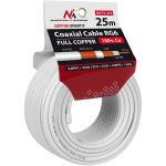 Maclean Antennikaabel MCTV-470, 25m, 100% Cu, 1.00 Cu, 32x0.12 Cu, 4.8mm FPE dielektrik, 6.8mm v&auml;limine diameeter