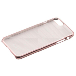 Tellur Korpuss TLL122101, Roosa, 5.5, &uuml;hilduv Apple iPhone 7 Plus / 8 Plus, TPU, &otilde;huke, kerge, horisontaalsed triibud