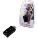 Logilink USB helikaart UA0078, 7.1, USB 2.0, Mute nupp, Mikrofoni sisend, LED indikaatorid