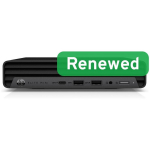 HP Renewed Elite MINI 800 G9 RHPem800g961T4C3WA, i5-12500T, 16GB, 256GB SSD, UHD 770, Win 11 Pro