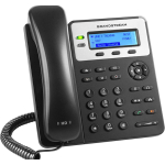 Grandstream GXP1625 VoIP telefon, 2 SIP kontot, HD heli, 2x10/100 Mbps PoE, 132x48 LCD, 3-suunaline konverents, 500 kirjet