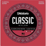 D'Addario EJ27N klassikalise kitarri keeled, nailons&uuml;damik, 6 tk, 0.737-1.14 mm, tavaline j&auml;medus, h&otilde;betatud vask