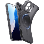 ESR Zero Clear HaloLock &uuml;mbris iPhone 16 Plus, 1A7720202, 25.5g, 1.22mm, TPU, must, MagSafe, s&otilde;jav&auml;eklassi kaitse