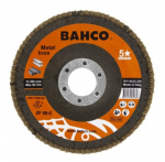 Kroonlehine lihvketas INOX + Fe P80 125x22,23mm 3926-125IM-C80 BAHCO