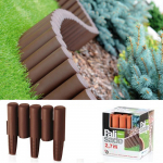 Muru- ja peenra&auml;&auml;ris Palisada 2.7mx h15.5cm pruun IPAL5_BRAZOWY Prosperplast