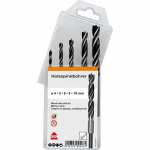 Puurikomplekt puidule 4mm - 10mm (5tk.) KEIL