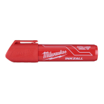 INKZALL&trade; PLAKANA GALA MARĶIERI, INKZALL RED XL CHISEL TIP MARKER, 4932471560 MILWAUKEE