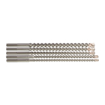 SDS-MAX MX4 URBJI - 4 GRIEZĒJ&Scaron;ĶAUTNES, SDS-MAX SET - 5 PCS, 4932352800 MILWAUKEE