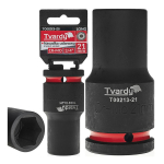 Deep impact socket Tvardy T00213-21 3/4" 21mm CR-MO