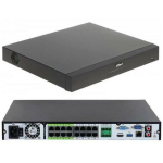 Dahua DHI-NVR5216-16P-EI v&otilde;rgu videoregistraator, 16 IP kanalit, 32MP, 384 Mbps, 4K HDMI, 16 SATA porti, 16 PoE porti