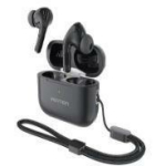 Vention k&otilde;rvaklapid ECHO LITE E11 PRO/BLACK NBVB0-PRO Bluetooth 6.0, k&otilde;rvaklappide aku 30mAh, laadimiskorpuse aku 300mAh, USB-C