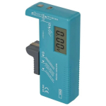 Emos Universaalne akumulatori tester N0322, 110x60x25mm, 1 tk, LCD, AAA, AA, C, D, 9V, nupp