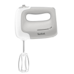 Tefal K&auml;si mikser HT450B38, 450 W, 5 kiirus, Turbo režiim, Valge