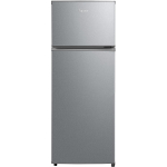 Midea Refrigerator | MDRT294FGE50 | Energy efficiency class E | Free standing | Double Door | Height 143 cm | Fridge net capacity 163 L | Freezer net capacity 41 L | 40 dB | Stainless steel