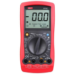 Uni-T UT107 k&auml;siautomaatide multimeeter, 200mV-1000V DC, 750V AC, 10A DC, 200&Omega;-20M&Omega;, temperatuur -40&deg;C-1000&deg;C