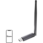 Sonoff Z-Wave USB v&auml;rav Dongle-PZG23, EFR32ZG23, 5V, 500mA, 512 KB Flash, 64 KB RAM, 1000 m, 2 dBi antenn, vastupidav korpus