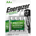 Energizer Laetav Aku POWER PLUS AA HR6/4 417019, 2000mAh, 1.2V, NiMH, 4 tk