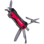 Gerber Multitool 31-003622, 108mm, 62g, roostevaba teras, 10 t&ouml;&ouml;riista, kokkupandav disain, punane