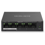 Mercusys 5-port Gigabit lauakommutator MS105GP, 4 PoE porti, 10 Gbit/s, 220 V, 75.15 W, CE, RoHS, must