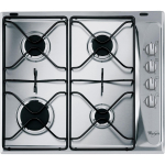 Whirlpool Gaasi pliit AKM268IX, 7300 W, 58 cm, 4 p&otilde;letit, roostevaba teras, mehaaniline juhtimine, elektriline s&uuml;&uuml;de