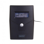 Digitus UPS Line-Ineractive 600VA/360W LCD DN-170063-LCD, 600VA, 360W, 1x12V/7Ah, 2xRJ11, 1xUSB, AVR, 2xSchuko