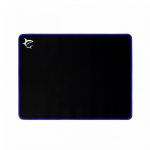 White Shark Hiire matt MP-2103 Blue-Knight BL, 400x300mm, must ja sinine, kumm, kangas, ergonoomiline disain