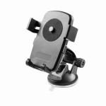 Sbox Mobiiltelefoni hoidja PS-11, 3,5"-6", tuuleklaasi paigaldus, must, ABS plast