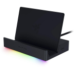 Razer dokk Handheld Dock Chroma RC21-02310100-R3M1, 1xHDMI, 1xUSB-C, 1x1GbE, must