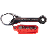Milwaukee 4932498792 7-in-1 mini p&ouml;&ouml;rdkang koos otsikutega, 109mm, 90 hammast, 4&deg; kaare liikumine, metallist k&auml;epide, s&otilde;rmeaas