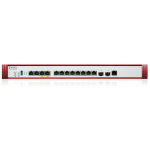 Zyxel USGFLEX700H-EU0101F riistvaraline tulem&uuml;&uuml;r, 15 Gbit/s, 12xRJ-45, 2xSFP+, VPN 3 Gbit/s, IPS/IDS 6.3 Gbit/s, 128 VLAN