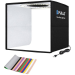 Puluz PU5025B LED 25cm fotostuudio, 96 LED, 5500K, Ra95, USB, 5V, 1-10W, 24-26lm, 1-100%
