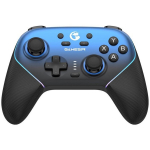 GameSir SuperNova T4n Pro juhtmevaba kontroller, sinine, 1000 mAh, 1000 Hz, Bluetooth, 2.4 GHz, juhtmega, Halli efekti pulgad, RGB