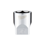 &frac14;&Prime;HROMĒTI UZGRIEŽŅU SKRŪVĒ&Scaron;ANAS UZGAĻI AR ČETRIEM PLAKANIEM&trade; SĀNIEM, 1/4 DRIVE SOCKET - METRIC STANDARD - 15 MM, 4932478323 MILWAUKEE