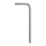 L FORMAS SE&Scaron;STŪRA ATSLĒGU KOMPLEKTI, COMPACT HEX KEY - 4MM, 4932492404 MILWAUKEE